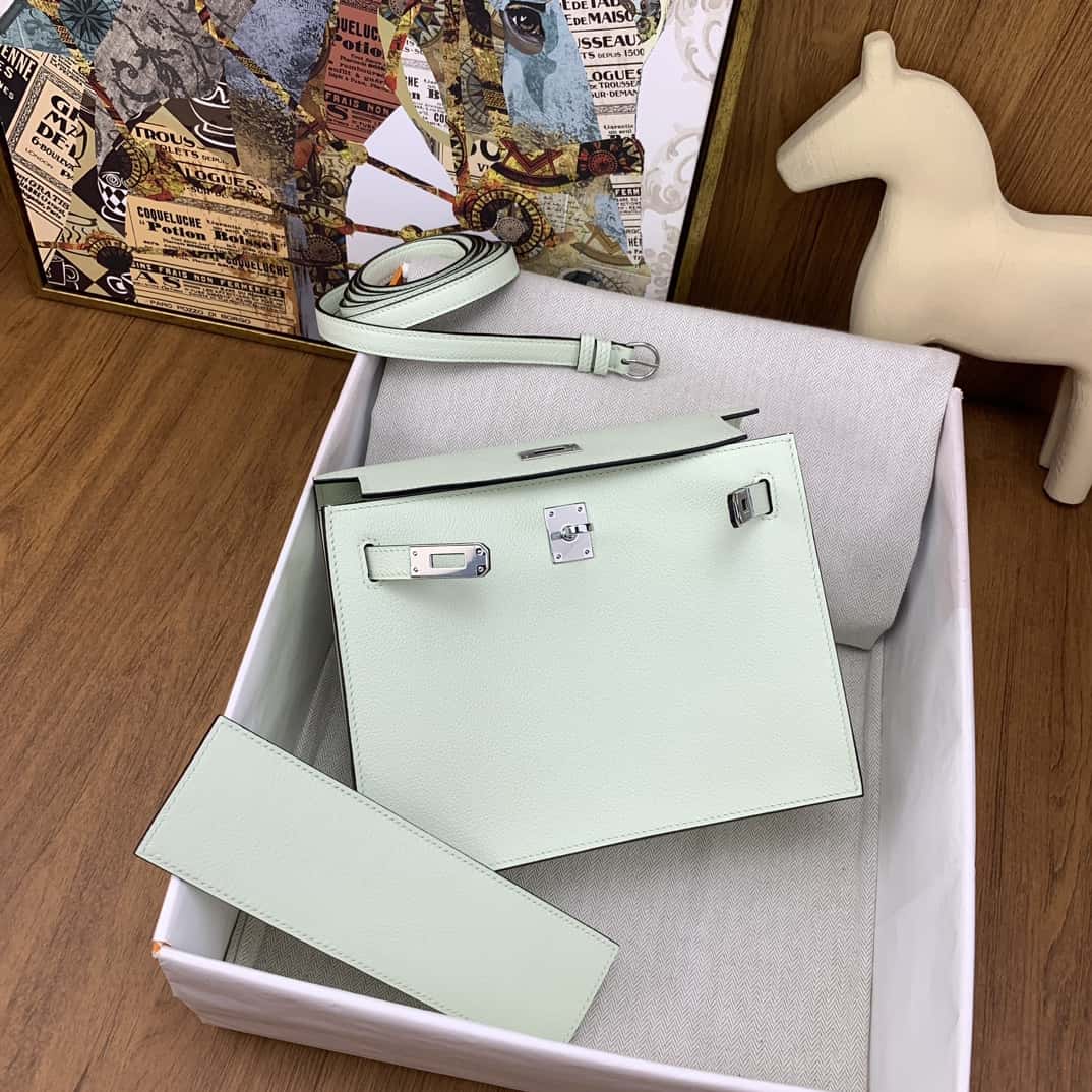 Bolsa Hermès kelly danse 22cm evercolor OS