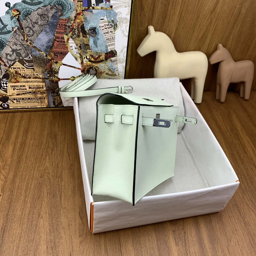 Bolsa Hermès kelly danse 22cm evercolor OS