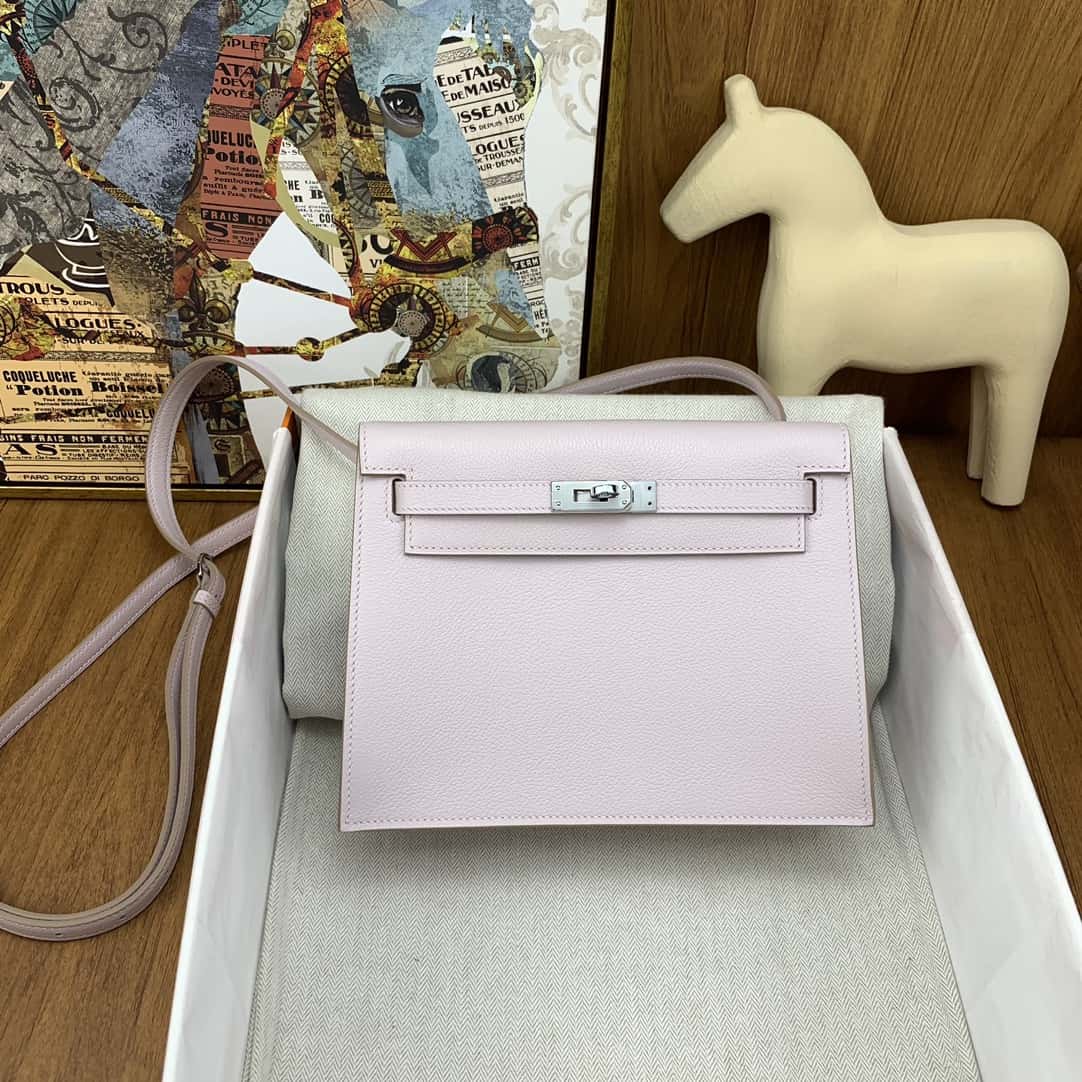 Bolsa Hermès kelly danse 22cm evercolor