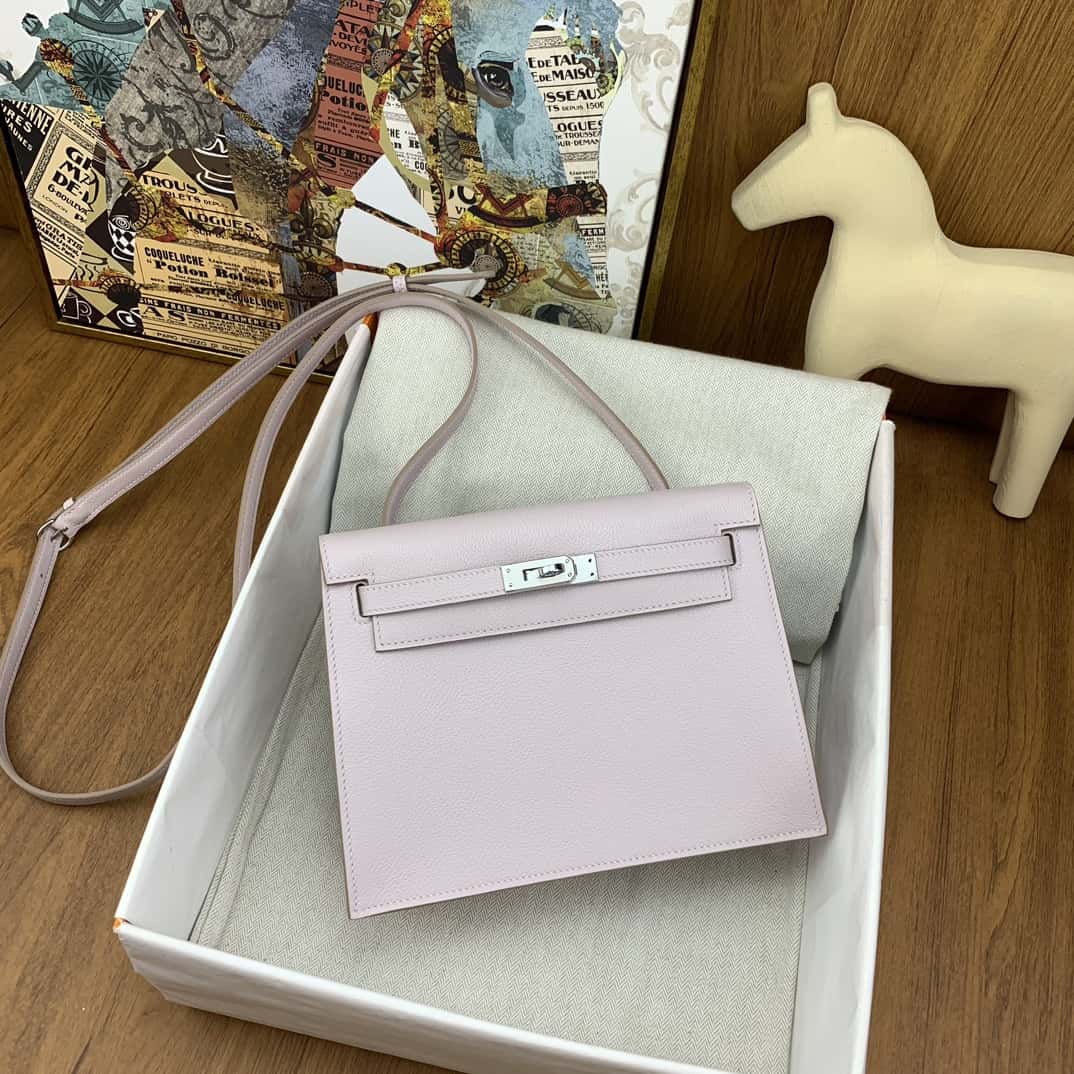 Bolsa Hermès kelly danse 22cm evercolor