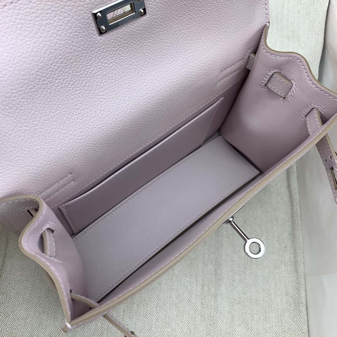 Bolsa Hermès kelly danse 22cm evercolor