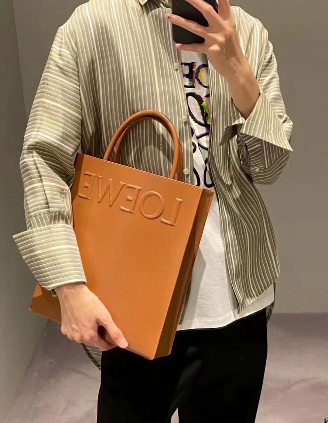 Bolsa Loewe A4 Tote