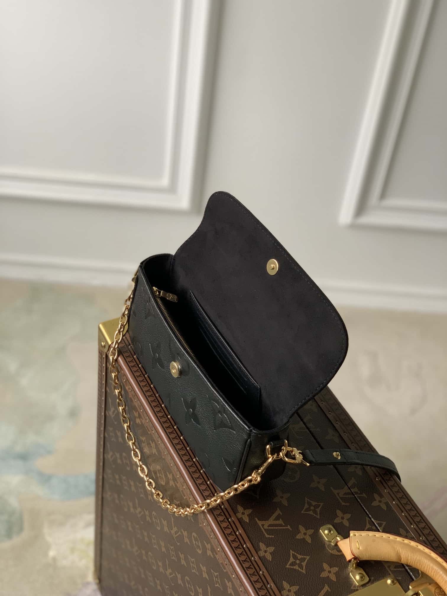 Bolsa Louis Vuitton Wallet On Chain Ivy
