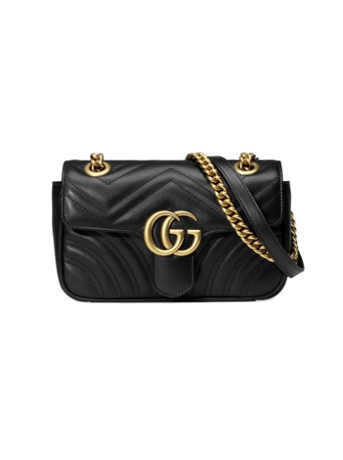 Gucci Bolsa GG Marmont Matelassê Média