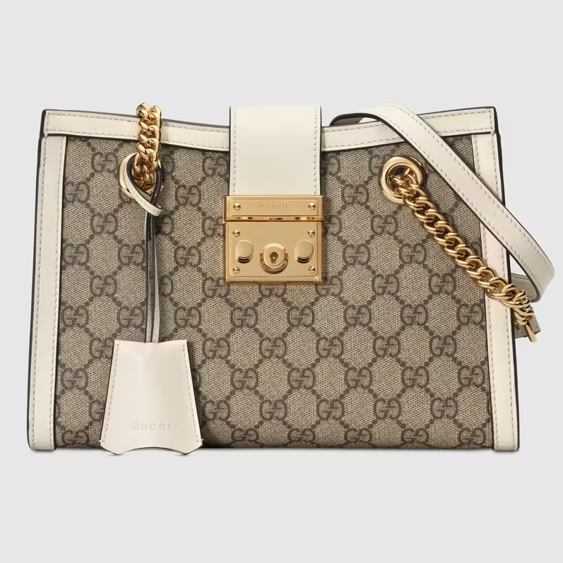 Bolsa Gucci Padlock GG de Ombro Pequena