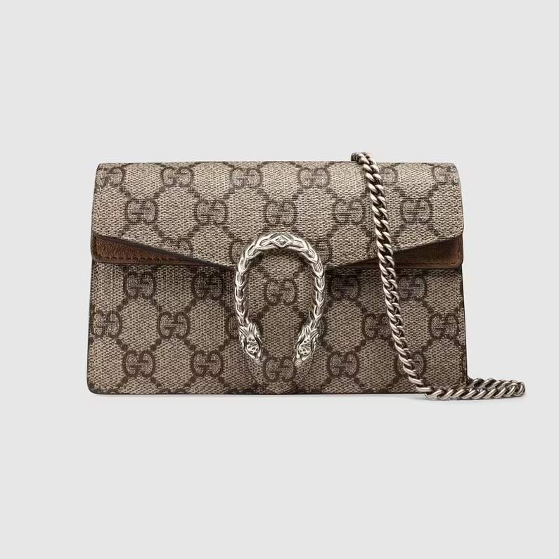 Bolsa Gucci Dionysus Super Mini Estampada