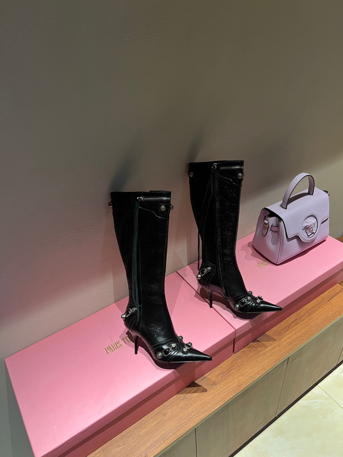 Bota Balenciaga Cagole 90mm